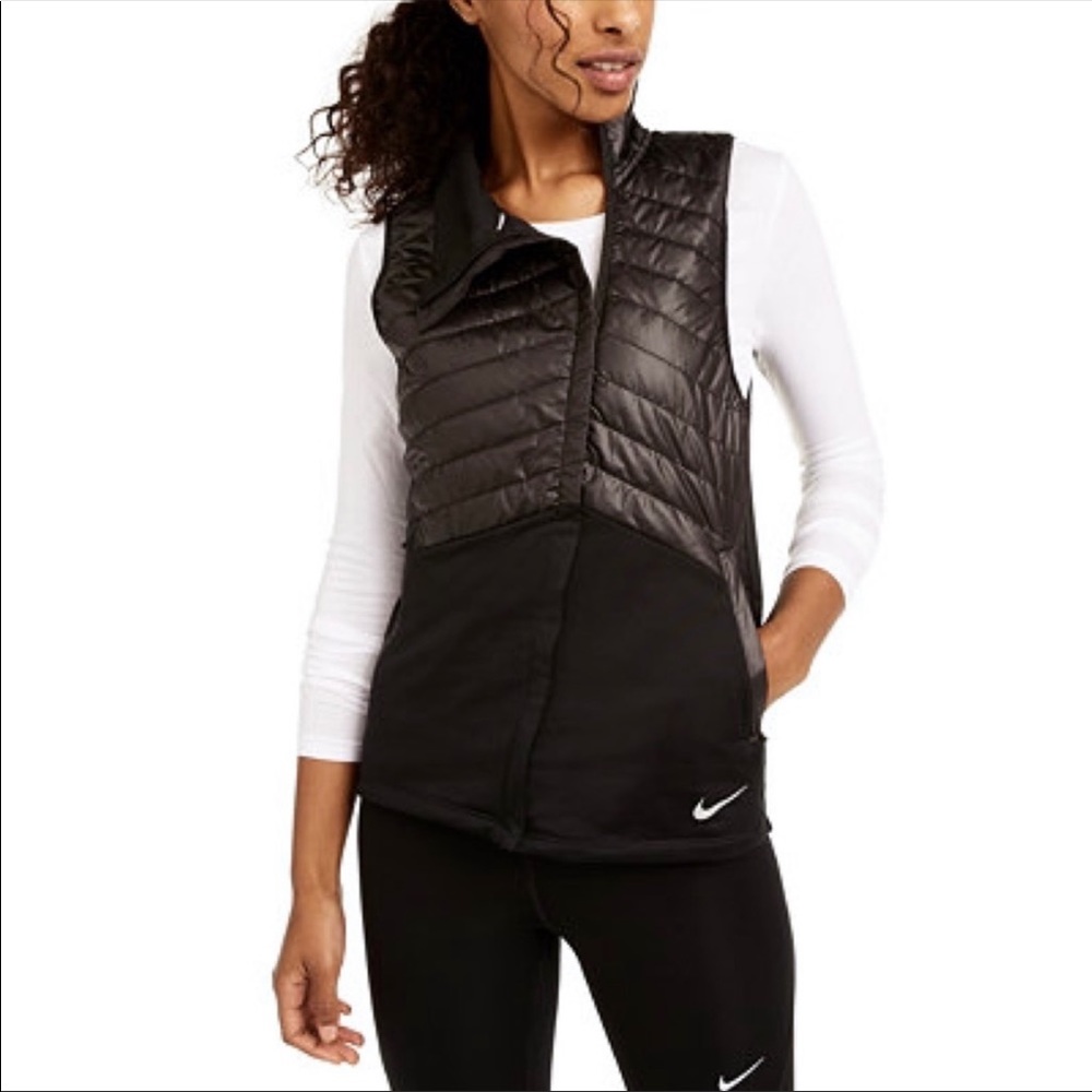 Nike Essential Vest Women Small Black- NEW